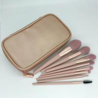 化妆刷全套装眼影刷腮红散粉刷眉唇粉底刷刷子学生初学者化妆工具 8支裸刷+专业拉链刷包