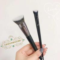 粉底刷单支不卡粉扁头粉底液刷快速无痕上妆阴影刷822初学者 粉底刷822+遮瑕刷KV/D40