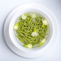 飘雪2021新茶茉莉花茶四川浓香型特级毛尖茉莉花毛峰茶叶厂家直销 100克飘雪精美牛皮纸袋装