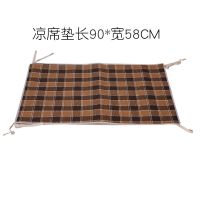 宠物狗床铁艺狗行军床狗窝夏天凉席垫可拆洗小大型犬金毛宠物用品 大号 床[升级款+凉席]