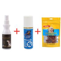 狗狗厕所诱导剂大小便定位排便训厕剂液宠物尿尿拉屎便便引导用品 诱导剂+禁区喷剂+训犬牛肉粒