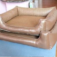 送毛毯夏季避暑狗窝凉席狗窝猫窝泰迪犬窝金毛大型犬窝 90乘70八十斤内宠物用