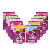 成猫幼猫妙鲜包85gX24袋猫主粮湿粮包软猫粮猫咪 7种口味可选 混合口味24包