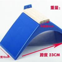 信鸽鸽具/赛鸽用具/木质/塑料栖架/站架/鸽子站架/鸽子/栖息站架 蓝色 20个