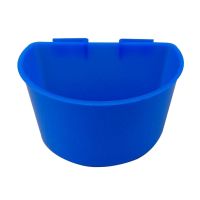 鸽子沙杯 保健沙杯鸽子饮水器喂水器食槽食盒鸟用平底砂杯 小号蓝色砂杯*100