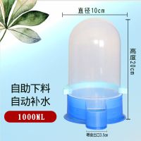 鸽子饮水器自动喂水水壶信鸽用品用具鸽子喂食器自动喂食器 鸽子多用杯(1000ML两个组合)