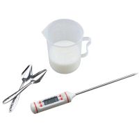 鹦鹉奶粉喂食勺手养幼鸟喂奶勺子喂养工具奶杯温度计雏鸟用品套装 勺子+300ml奶杯+温度计
