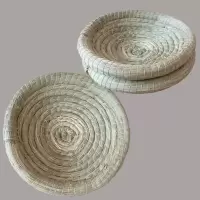 鸽子窝玉米皮防侧翻鸽窝草窝鸟窝鸽子用品用具 4个精品双底车轮油草窝