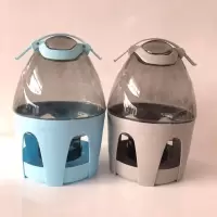 鸽子自动饮水器赛鸽用品用具鸽子水壶水槽加厚优质透明水桶 新款8升水壶