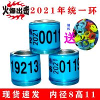 足环2021信鸽脚环鸽子脚圈特比环赛鸽统一鸽子脚环鸽用品用具 北京01(不带证) 21年100个(送卡环)