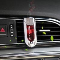 北斗车载香水空调出风口汽车用品高档车内香薰车上装饰持久淡香氛 红色香奈儿 北斗风口2个装+2瓶补充液