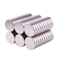 强力磁铁器超强磁力贴片小吸铁石汝磁钢高强度铷薄圆形钕铁硼磁片 30*5(10个)