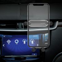 车载手机架万能型支架神器装饰用品新款车用品车里手机架黑科技 至尊版-重力拉伸支架[气质银]