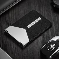 驾驶证件套行驶证真皮卡包多功能二合一机动车证件夹时尚汽车用品 尊贵黑 潮流超薄 二合一四卡位