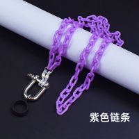 (送防尘帽)relx悦刻挂绳1代5代幻影丫ooz柚子机能工业ins风挂链 紫色工业链 +悦刻一代纸