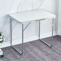 床上小桌子可折叠桌笔记本电脑桌儿童学习神器卧室小桌子儿童餐桌 升级款50宽70长60高(鹅卵石白)