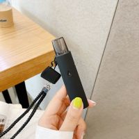 一代保护套防摔1代悦克电子器烟套yueke烟杆挂绳硅胶软套 悦刻1代黑色+挂绳