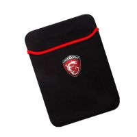 MSI微星15 15.6 17 17.3寸笔记本电脑包内胆包保护套男防震防水袋 17.3寸 龙盾竖款+大号电源包