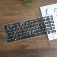 14英寸联想G475笔记本键盘膜G470保护套B470防尘罩B490硅胶垫G405 半透黑色+高清屏膜一张+清洁套