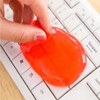 多用途水晶(两包装) 神奇万能键盘清洁胶 电脑清洁泥角灰尘 随机混色 六包装