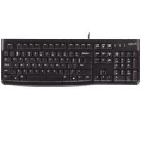 K120有线薄膜键盘办公家用USB笔记本电脑台式机全尺寸键防水