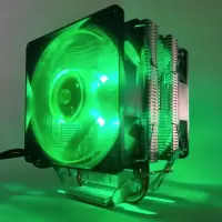 北极风散热器风扇台式机电脑下压式CPU风扇1155AMD775静音[4月20日发完] 双风扇[送支架硅脂]
