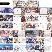 2021年动漫明星台历魔道祖师火影海贼王初音德云社肖战王一博台历 fate 21*17cm