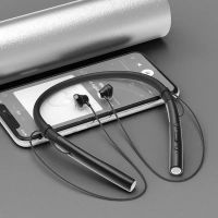 无线运动超长待机蓝牙耳机颈戴式双耳适用于vivo华为OPPO苹果通用 68小时续航升级版+天籁音质+暗黑 [品质保证]官