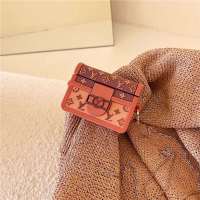 苹果airpods2代保护套 Airpodspro3代无线蓝牙耳机套卡通可爱动漫 AirPods保护套(1/2代) LV