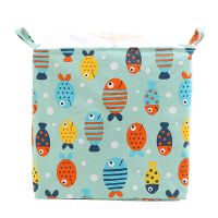 加大号布艺束口防潮防尘袋搬家行李打包袋被子衣服收纳袋 210L好多鱼超大号加厚