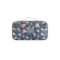 旅行出差防水多功能内裤内衣收纳包文胸整理袋 旅游分类收纳袋 四代花朵蓝