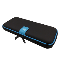 (IINE)适用任天堂Switch EVA保护包 主机收纳包 NS配件 黑色-L057