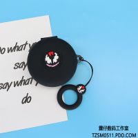 OPPO Enco W31无线蓝牙耳机保护套潮牌漫威防摔收纳盒软硅胶外壳 w31耳机套黑壳毒液+指环扣