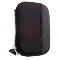 新款2.5寸移动硬盘包数据线充电器u盘u盾多功能收纳盒硬盘保护套 黑色