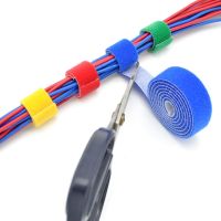 扎带束线数据线充电线收纳捆绑带自粘集线器整理线固定器魔术贴 黑色 13mm宽*5米长