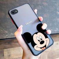 苹果6s手机壳男女防摔全包网红新款磨砂撞色iPhone6splus透明可爱 骑士黑-撞色米奇送钢化膜 苹果6/6s