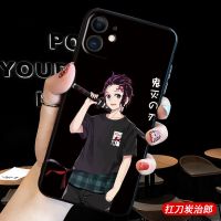 苹果11手机壳iPhone11promax磨砂硅胶11Pro全包镜头男防摔网红潮 苹果11[单壳+钢化膜] 扛刀炭治郎