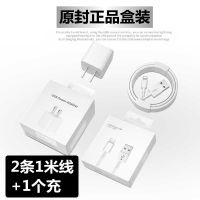 苹果数据线iPhone6s/7/8plus/11pro/12/xsmax手机充电线ipad通用 【原封盒装】2条数据线+