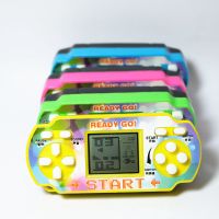 超迷你便携式俄罗斯方块掌上小型游戏机掌机坦克大战儿童益智玩具 迷你掌上游戏机(含电池) 2个装