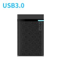 移动硬盘盒子2.5寸外接usb3.0外置硬盘读取磁盘保护盒台式机 硬盘盒子3.0黑色 0.3m