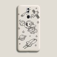 OPPOa9手机壳液态硅胶a9x全包防摔保护套潮牌软壳男女款学生 A9[素描宇航员-古董白] [送钢化膜]