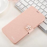 OPPOA5/A57手机壳 A31/A33/A11X/A83/A1翻盖皮套A37保护a55/a93套 幸运五叶花-香槟粉