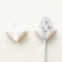 [高档电源线挂钩]电线整理收纳固定器免打孔强力自粘厨房卫生间 高档电源线挂钩 10个装[大户装]