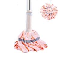 好太太懒人自拧水拖把拖地神器拖布家用免手洗干湿两用自动旋转拖 全新升级25mm管径毛巾款自带2拖头