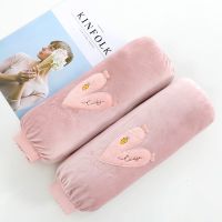 冬季新款女士长款袖套工作厨房上班韩版小兔绒布家务防水防污套袖 花边桃心 袖套[雪芽] 指定颜色4双[付款后找客服备注]