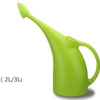 大容量长嘴浇花壶喷水壶 绿植盆栽浇水壶 浇花喷壶洒水壶 3升果绿带花洒