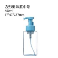 泡沫瓶洗发水分装瓶洗手液瓶子按压式洗面奶起泡瓶打泡器 方形泡沫瓶中号