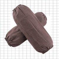 女纯棉袖套1/3/5副装耐磨袖套夏季上班工作套袖套筒干活男女袖头 纯棉小格5副装[颜色找客服备注]