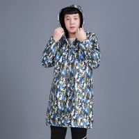 罩衣工作服男耐脏防尘建筑工地围裙男士劳保工作新款干活穿的衣服 【连帽加绒款】花5 小码 【建议90-140斤】