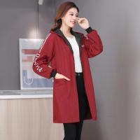 大码200斤宽松秋冬罩衣女男工士作新款加绒加厚防水厨房防污围裙 男女同款加绒新款字母大红色 中码(145-180斤)